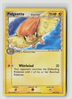 Pidgeotto Delta Species #49/110 Holon Phantoms Pokemon TCG LP - Image 1