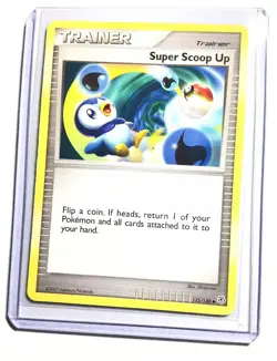 SUPER SCOOP UP - 115/130 - Diamond & Pearl - Uncommon - Pokemon Card - LP - Image 1