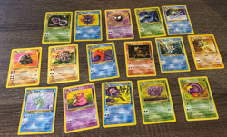 Pokemon Fossil Unlimited Complete Common/Uncommon Set, See Photos! - Image 1
