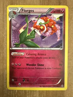 Florges - 103/162 - Rare HP, English Pokemon BREAKThrough - Image 1