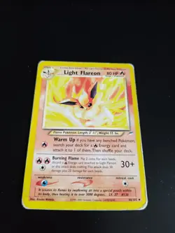 Light Flareon #46 Pokemon Neo Destiny - Image 1