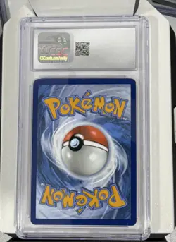 Herdier Illustration Rare Holo White Flare 155/086 CGC 9 2025 Pokemon TCG - Image 2