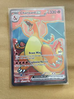 Pokemon - Charizard ex - 183/165 - Scarlet & Violet 151 - Holo - Ultra Ra NM - Image 1