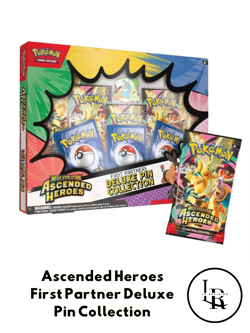 Pokemon Ascended Heroes First Partner Deluxe Pin Collection 🔥 - Image 2