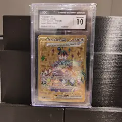 CGC 10 Pokemon Teragragos ex Stellar Crown 173/142 Hyper Rare Holo - Image 1