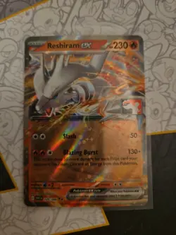 Pokemon Play! Prize Pack Stamp – Reshiram Ex 020/086 – Series 8 – NM - Image 1