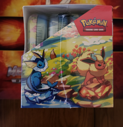 Pokemon TCG Prismatic Evolutions Sealed Mini Tin Display Case - SEALED Brand New - Image 2