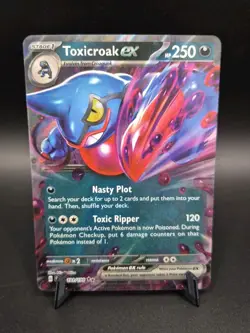 Toxicroak EX - 131/198 - Scarlet & Violet/Pokemon/SV1/Ultra Rare - Image 1