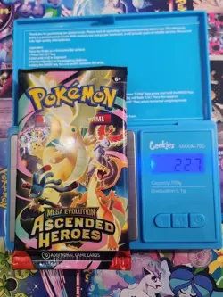EXTREMELY HEAVY! 22.7g GOD PACKUUU Ascended Heroes Pokemon TCG Booster (SEALED) - Image 1