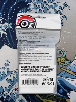 Pokemon Center Eevee & Umbreon Twilight Sleeves Sealed - Image 2