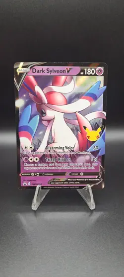 Pokemon TCG Dark Sylveon V SWSH134 Sword & Shield Black Star Promo NM - Image 1