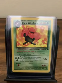 Pokemon Dark Vileplume TCG 30/82 Non-Holo Rare Team Rocket - Image 2