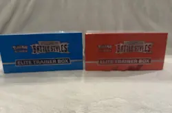 Pokemon TCG Sword & Shield Battle Styles Elite Trainer Box Set of 2 New Sealed - Image 3