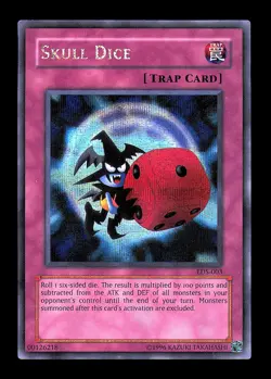 Yu-Gi-Oh! Video Game Promotional Cards #TSC-E003 Skull Dice - Image 1