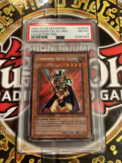 YuGiOh OBNOXIOUS CELTIC GUARD #CT1-EN006🔥PSA 8 NM🔥LIMITED ED-2006 SECRET RARE - Image 4