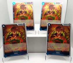 Sabo Playset - OP10-049 x4 - Royal Blood - One Piece TCG - English - Image 1