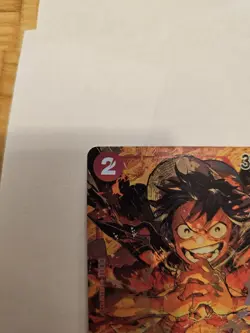 Monkey.D.Luffy (024) (Parallel) OP01-024 Romance Dawn Foil. Very First OP01 Set - Image 2