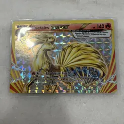 Ninetales BREAK 16/108 Evolutions Rare Holo Full Art Pokemon TCG Pokemon Card - Image 1