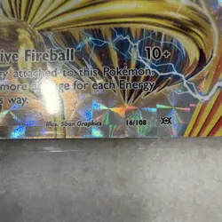 Ninetales BREAK 16/108 Evolutions Rare Holo Full Art Pokemon TCG Pokemon Card - Image 4