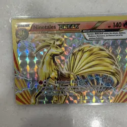 Ninetales BREAK 16/108 Evolutions Rare Holo Full Art Pokemon TCG Pokemon Card - Image 5