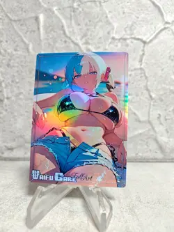 Canary Trading Card Waifu Goddess Story Anime Girl holo Karte Manga Art Full - Image 1