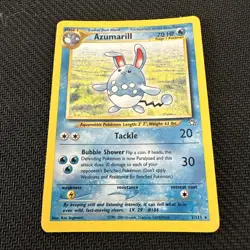 Azumarill - 2/111 - Pokemon Neo Genesis Unlimited Holo Rare Card WOTC NM - Image 4