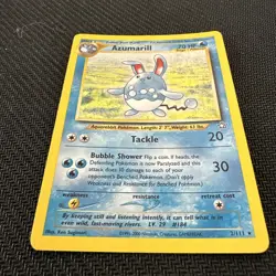 Azumarill - 2/111 - Pokemon Neo Genesis Unlimited Holo Rare Card WOTC NM - Image 5
