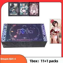 Goddess Dream Girl 3 Spicy Waifu Trading Cards Premium Booster Box Anime CCG HOT - Image 4