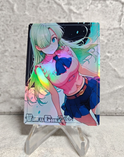 Elizabeth Trading Card Waifu Goddess Story Anime Girl holo Karte Manga Art Full - Image 1