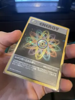 Pokemon Card Rainbow Energy Holo Rare Japanese Rocket Gang 1997 WOTC - Image 3