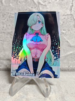 Elizabeth Trading Card Waifu Goddess Story Anime Girl holo Karte Manga Art Full - Image 1
