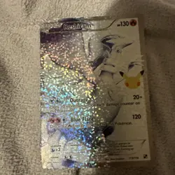 Pokemon TCG Reshiram Card 113/114 25th Anniversary Celebrations 2021 - Image 1