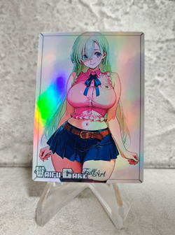 Elizabeth Trading Card Waifu Goddess Story Anime Girl holo Karte Manga Art Full - Image 1