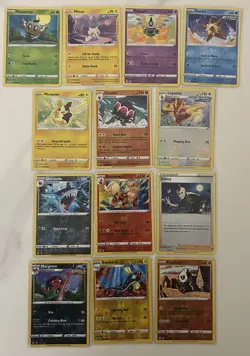 Pokemon Fusion Strike Reverse Holo 13 card bundle (no dupes) - Image 1