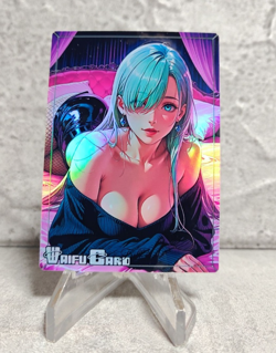 Elizabeth Trading Card Waifu Goddess Story Anime Girl holo Karte Manga Art Full - Image 1