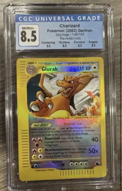 Pokemon TCG Charizard Skyridge Holo Card 146/144 Reverse holo ( German) - Image 1