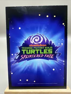 TMNT Teenage Mutant Ninja Turtles Splintered Fate Card - Master Splinter - Image 2