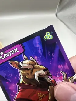 TMNT Teenage Mutant Ninja Turtles Splintered Fate Card - Master Splinter - Image 3