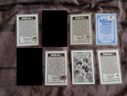 Rami Card Card Dragon Ball Dbz cards vintage lot 6 cartes Amada mint - Image 2