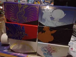 Lot Of 6 Empty ETB Elite Trainer Box Pokemon Card Boxes - ETB Boxes Only - Image 2