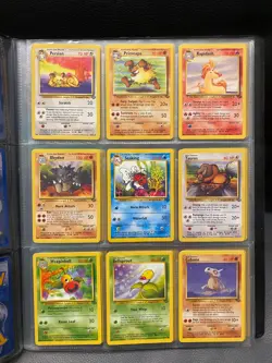 Jungle and Fossil Set Complete Common and Uncommon 1999 Pokemon Cards Collection - Image 3
