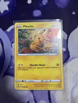 Pikachu - (Holiday Calendar) SWSH153 SWSH: Sword & Shield Promo Cards Holo - Image 1