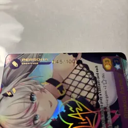 Oshi Push Rinkou Ashelia Signature Card 045 /100 AKA Rarity Phase Connect - Image 2