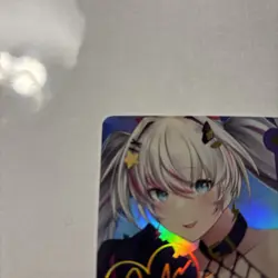 Oshi Push Rinkou Ashelia Signature Card 045 /100 AKA Rarity Phase Connect - Image 4
