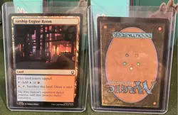 Misprint Upside Down MTG Airship Engine Room Avatar The Last Airbender NM - Image 1