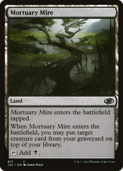 Mortuary Mire 817 | Near Mint | J22 Jumpstart 2022 Magic MTG - Image 1