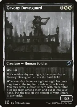 [MTG] Gavony Dawnguard (020) (DBL) LP-HP - Image 1