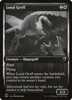 [MTG] Loyal Gryff (026) (DBL) LP-HP - Image 1