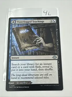 Waterlogged Teachings Modern Horizons 3 Regular NM U 0261 - Image 2