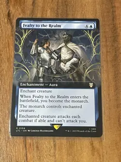 Fealty to the Realm 0104 Extended Art LTR NM UNPLAYED 2-Available - Image 1